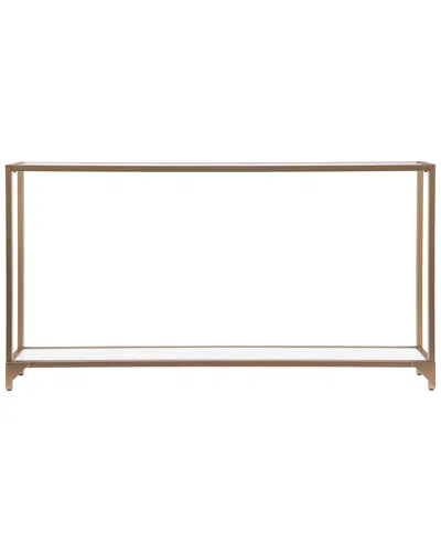 Sei Furniture Bergen Narrow Console Table In Brown