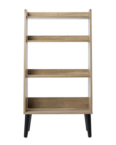 Sei Furniture Berritza Modern Bookshelf In Brown
