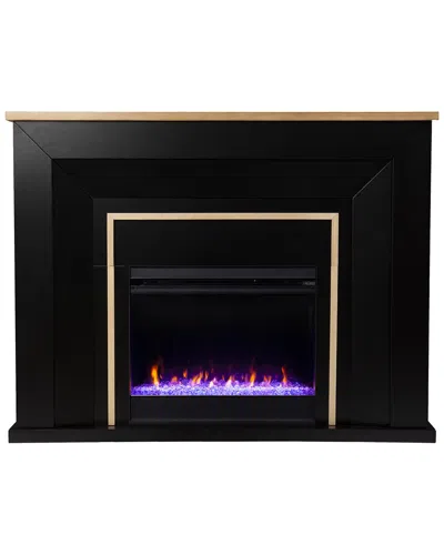 Sei Furniture Cardington Fireplace In Black