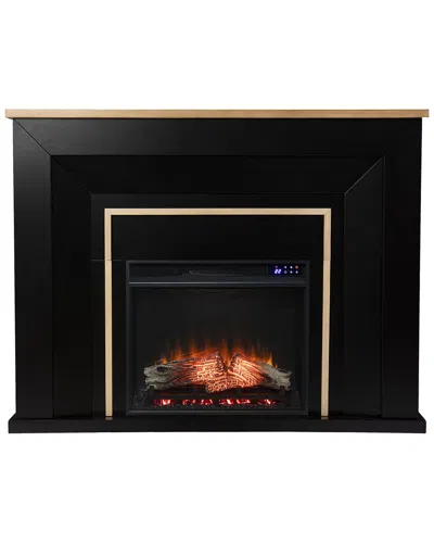 Sei Furniture Cardington Fireplace In Black