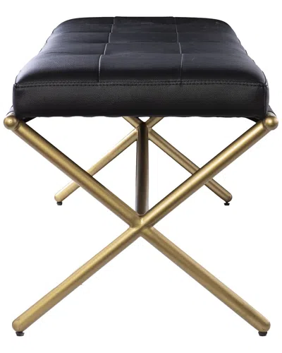 Sei Furniture Clairvoix Entryway Bench In Black