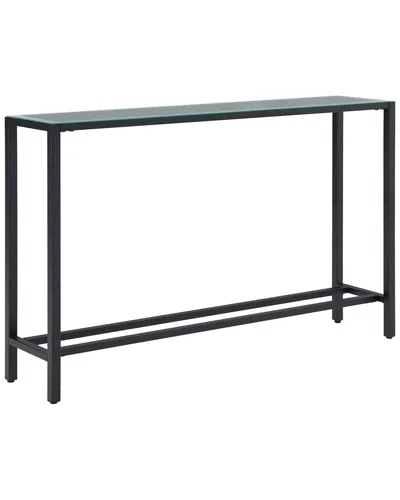 Sei Furniture Darrin Narrow Long Console In Black