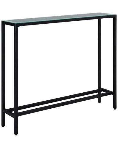 Sei Furniture Darrin Narrow Mini Console In Black