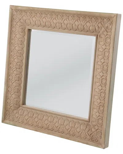 Sei Furniture Dyerlane Wall Mirror In Brown