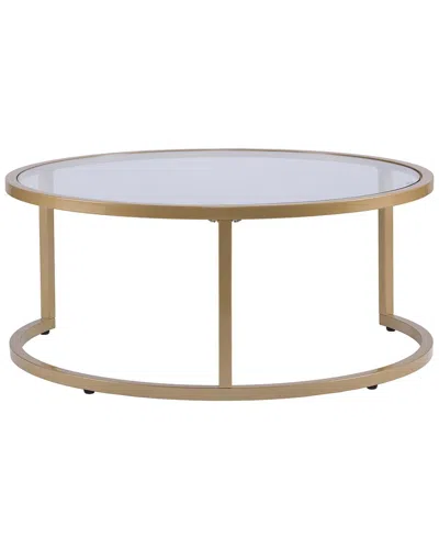 Sei Furniture Evelyn Nesting Coffee Tables In White