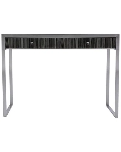 Sei Furniture Harpsden Writing Desk In Gray