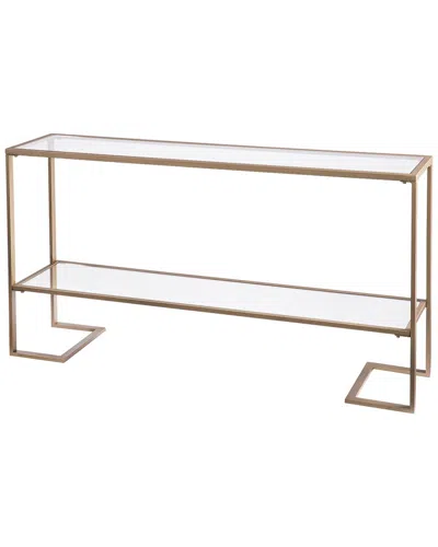 Sei Furniture Horten Glam Narrow Console In Gold