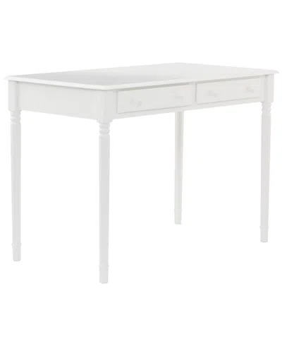 Sei Furniture Janice 2 Drawer Writing Desk In White