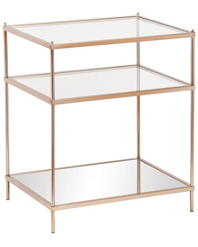 Sei Furniture Knox Side Table In Gold