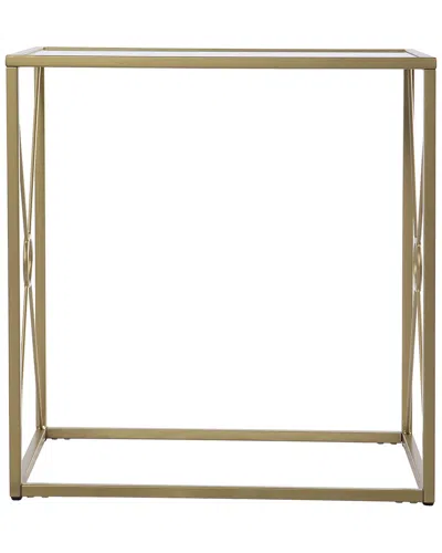 Sei Furniture Larden End Table In Gold