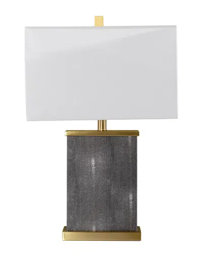 Sei Furniture Lavano Table Lamp In Gray