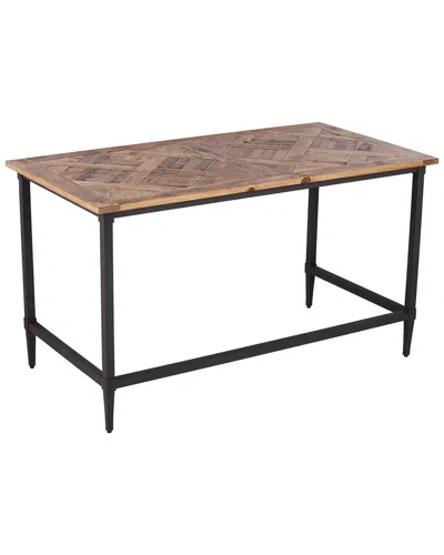 Sei Furniture Lawrenny Wood Desk In Brown
