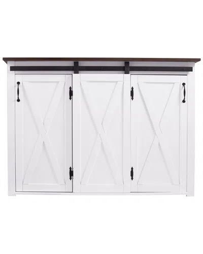Sei Furniture Leshire Kitchen Island In White