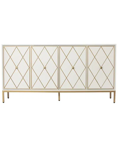Sei Furniture Marradi Sideboard Cabinet In White