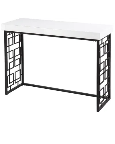Sei Furniture Mavden Console Table In Black