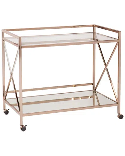 Sei Furniture Maxton Bar Cart In Brown