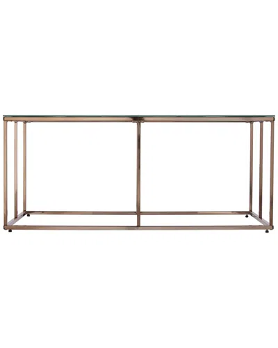 Sei Furniture Nicholance Cocktail Table In Brown