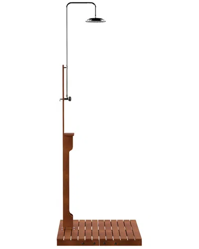 Sei Furniture Outdoor Shower In Brown