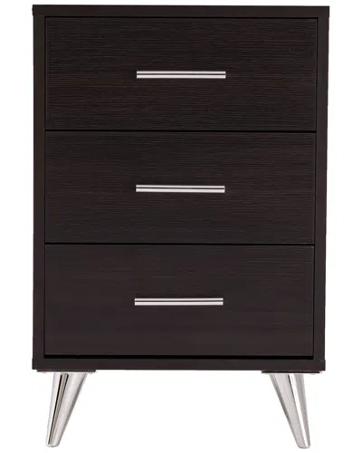Sei Furniture Owen Modern Storage Nightstand In Brown