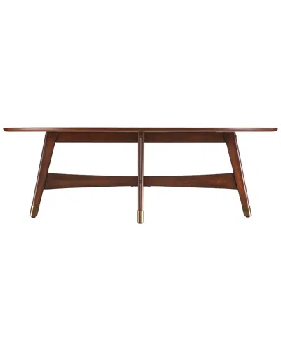 Sei Furniture Rhoda Modern Coffee Table In Brown