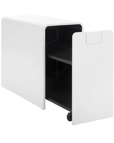 Sei Furniture Sidekick Sport Storage Unit In White