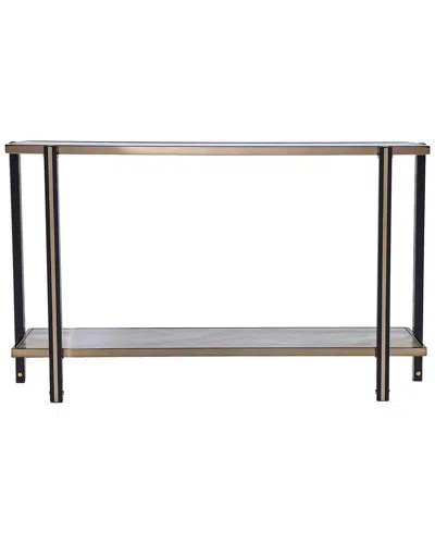 Sei Furniture Thornsett Console Table In Brown