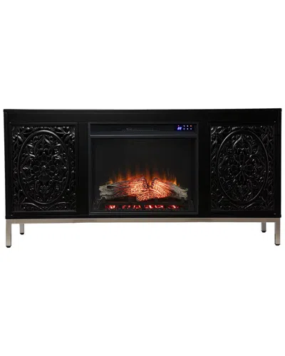 Sei Furniture Winsterly Fireplace In Black