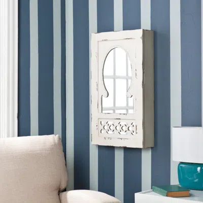 Sei Gilmore Shabby Chic Wall Mount Jewelry Mirror