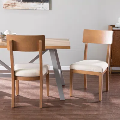 Sei Hambleden Dining Chairs With Cushions 2pc Set