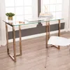 Sei Haxor Writing Desk Midcentury Modern Style Champagne