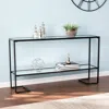 Sei Horten Glam Narrow Console Table Black