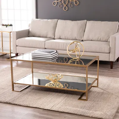 Sei Horten Glass Top Cocktail Table