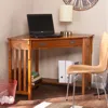 Sei Hughton Corner Computer Desk Mission Oak