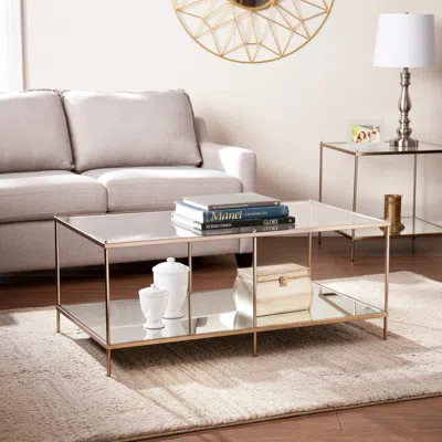 Sei Knox Cocktail Table Copper