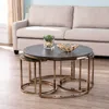 Sei Lachlan Round Nesting Coffee Tables 3pc Set