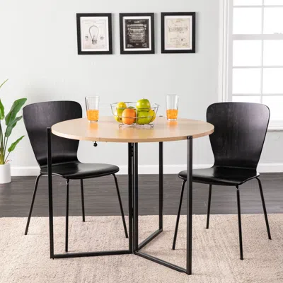 Sei Ladston Round Folding Dining Table