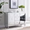 Sei Mirage 3 Drawer Mirrored Cabinet
