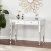 Sei Mirage Mirrored 2 Drawer Console Table