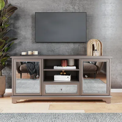 Sei Mirage Mirrored Tv Stand