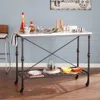 Sei Morenci Industrial Kitchen Island