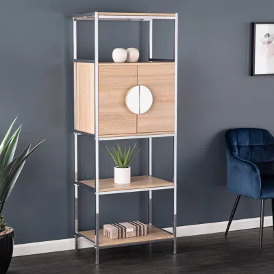 Sei Northdom Tall Bar Cabinet With Wine Storage