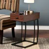 Sei Porten Side Table With Power & Usb