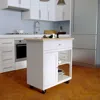 Sei Rolling Kitchen Island With Storage