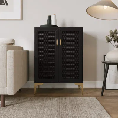 Sei Rolliston Two Door Bar Cabinet