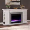 Sei Rylana Bookcase Color Changing Fireplace