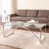 Sei Stevenly Glass Top Cocktail Table