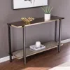 Sei Thornsett Console Table With Mirrored Top