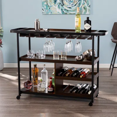 Sei Tonsley Rolling Wine Cart