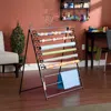 Sei Vatrevo Easel Wall Mount Craft Storage Rack Black
