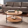 Sei Verlington Round Cocktail Table Natural